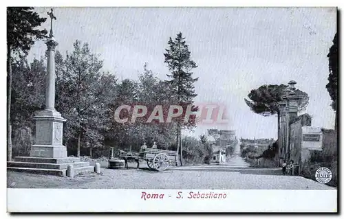 Italie Italia Cartes postales Roma S Sebastiano