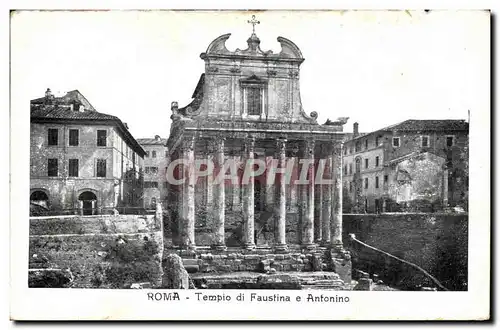 Italie Italia Cartes postales Roma Tempio di Faustina e Antonino