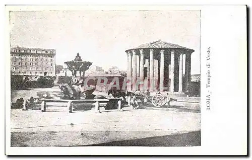 Italie Italia Cartes postales Roma Tempio di VEste