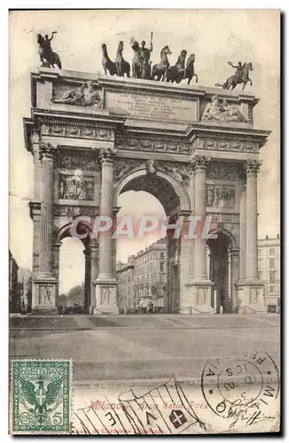 Italie Italia Cartes postales Milano Arca della Pace