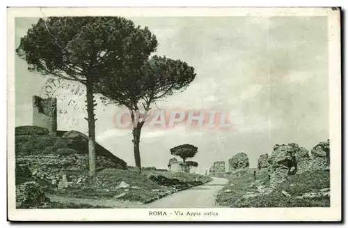 Italie Italia Ansichtskarte AK Roma Via Appia antica