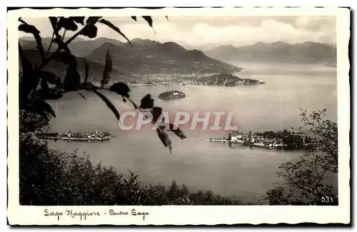 Italie Italia Cartes postales Lago maggiore Centro Lago