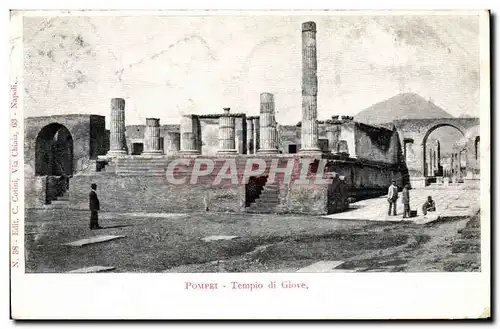 Italie Italia Pompei Ansichtskarte AK Templo di Giove