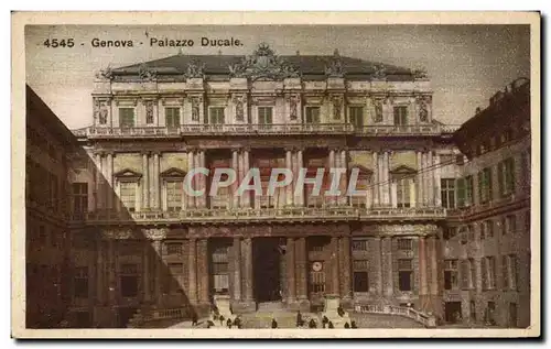 Italie Italia Cartes postales Genova Palazzo ducale