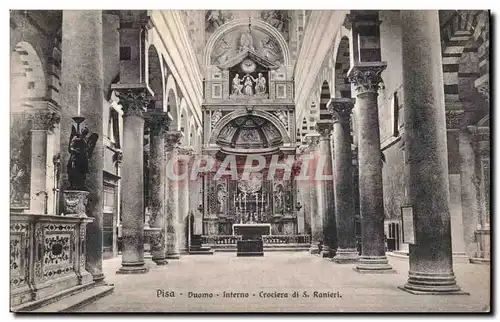 Italie Italia Cartes postales Pisa Duomo interno Crociera di S Ranieri