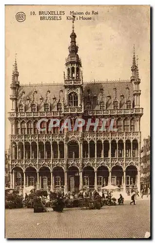 Belgie Belgique Cartes postales Bruxelles maison du roi