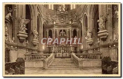 Belgie Belgique Cartes postales St Hubert la basilique