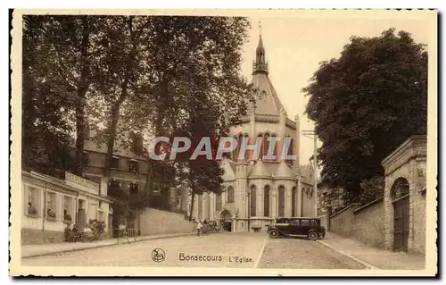 Cartes postales Belgique Bonsecours L&#39eglise