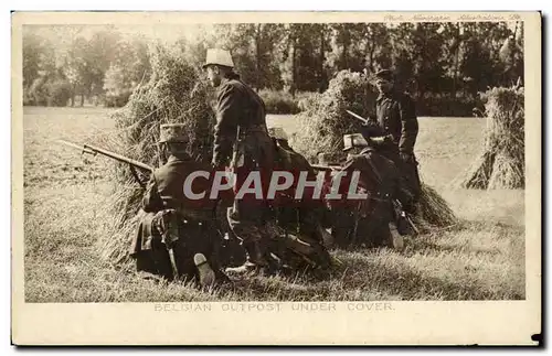 Cartes postales Belgique Militaria Troupes en manoeuvres