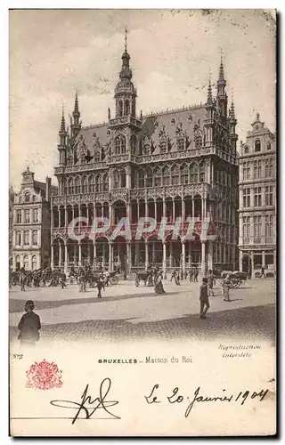 Cartes postales Belgique Bruxelles Maison du roi