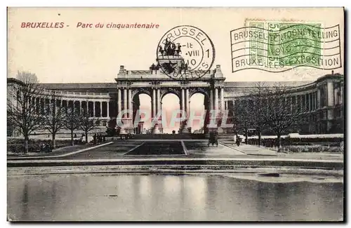 Cartes postales Bruxelles Parc du cinquantenaire