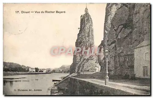 Cartes postales Dinant Vue du rocher Bayard