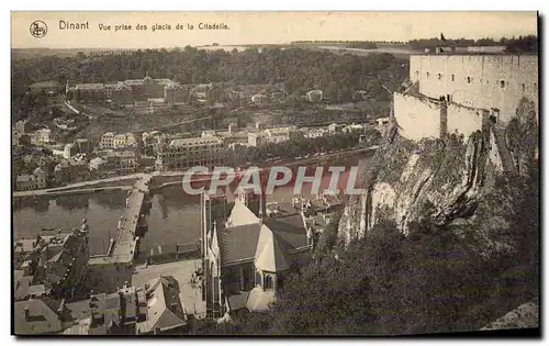 Ansichtskarte AK Dinant Vue prise des glaces de la citadelle