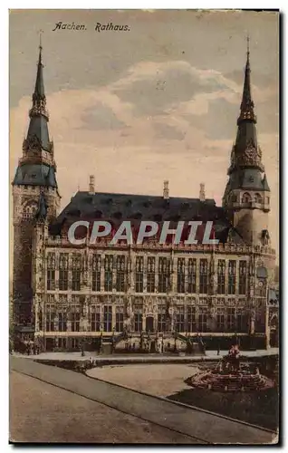 Cartes postales Aachen Rathaus