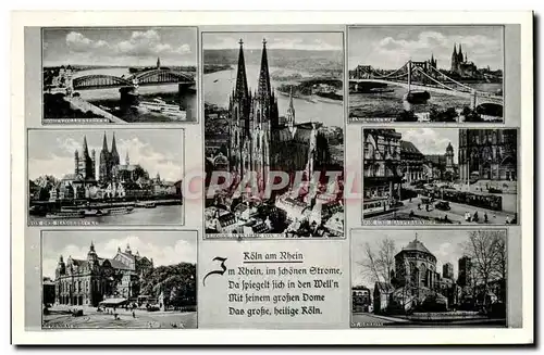 Cartes postales Koln am Rhein