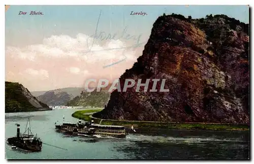 Cartes postales Der Rhein Loreley