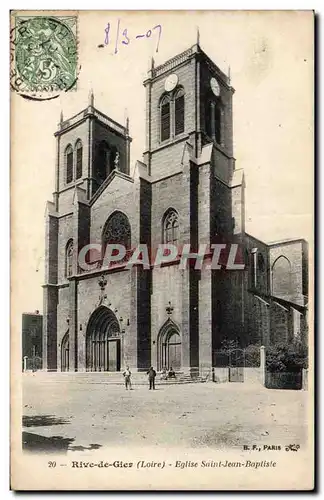 Cartes postales Rive de Gier Eglise Saint Jean Baptiste