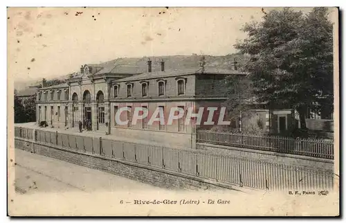 Cartes postales Rive de Gier La gare