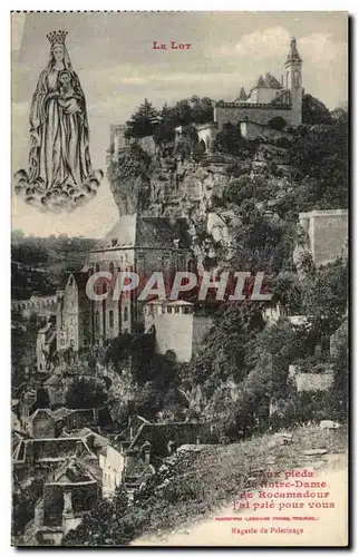Cartes postales Rocamadour Notre DAme
