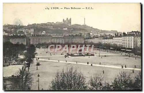 Lyon Cartes postales Place Bellecour