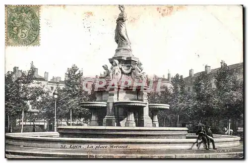 Lyon Ansichtskarte AK La place Morand