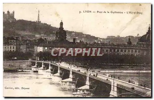 Lyon Cartes postales Pont de la Guillotiere