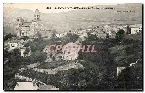 Cartes postales Saint Nectaire le haut