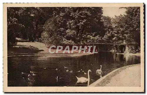 Ansichtskarte AK Clermont Ferrand Le lac du jardin Lecoq