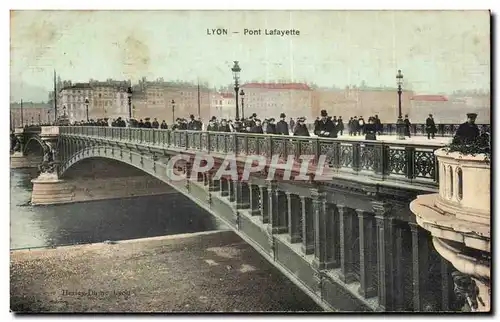 Cartes postales Lyon Pont Lafayette