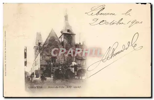 Cartes postales Libourne Hotel de ville