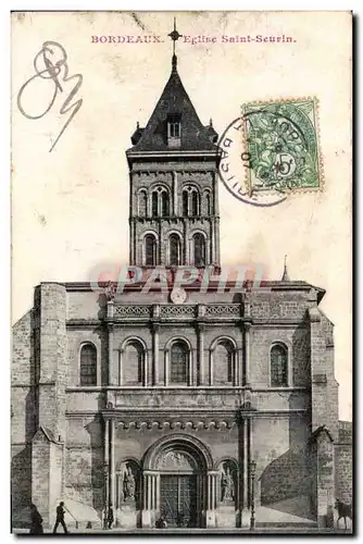 Cartes postales Bordeaux Eglise Saint Seurin