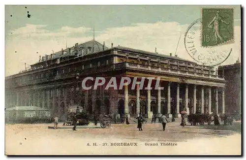 Cartes postales Bordeaux Grand theatre