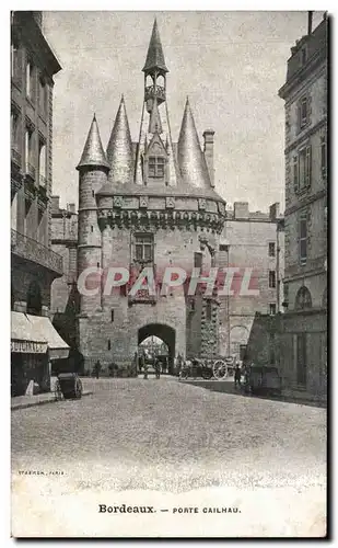 Ansichtskarte AK Bordeaux Porte Cailhau