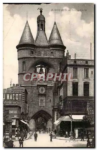 Cartes postales Bordeaux GRosse cloche