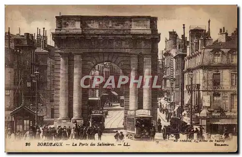 Cartes postales Bordeaux la porte des Salinieres