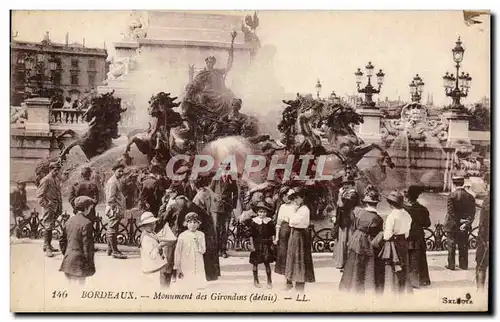 Cartes postales Bordeaux Monument des Girondins