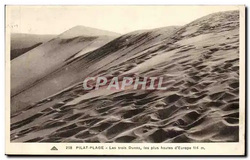 Cartes postales Pilat Plage Les trois dunes