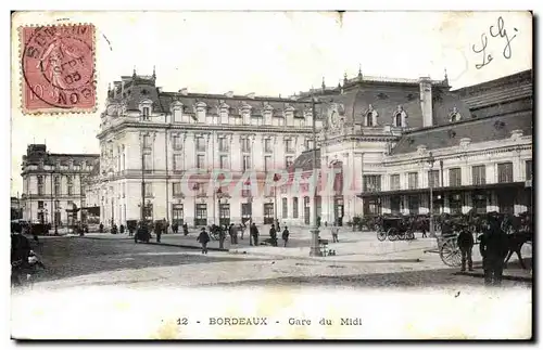 Cartes postales Bordeaux Quai du Midi