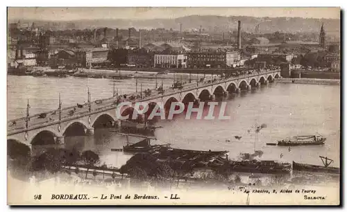 Cartes postales Bordeaux Le pont de Bordeaux