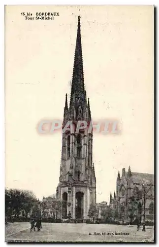 Cartes postales Bordeaux Tour St Michel