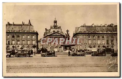 Cartes postales Bordeaux Place de la Bourse