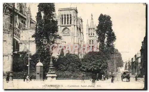 Bordeaux Cartes postales Cathedrale Saint Andre