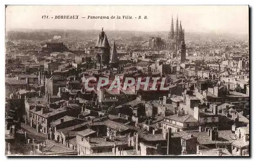 Bordeaux Cartes postales Panorama de la ville