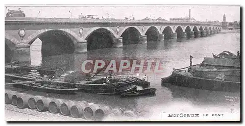 Bordeaux Cartes postales Le pont