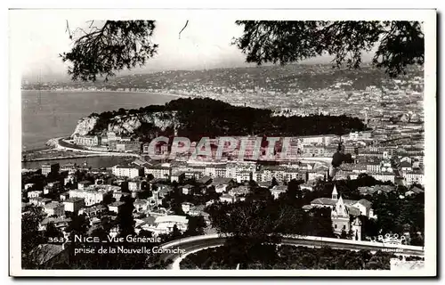 Cartes postales Nice Vue generale prise de la nouvelle corniche