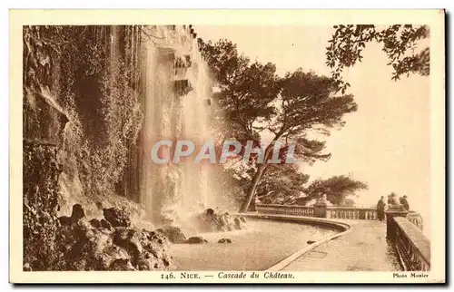 Cartes postales Nice Cascade du chateau