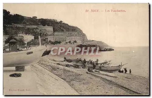 Nice Cartes postales Les ponchettes