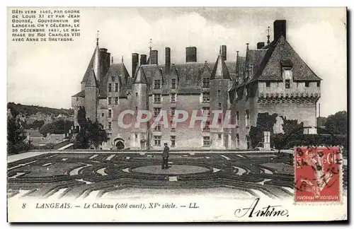 Cartes postales Langeais Chateau