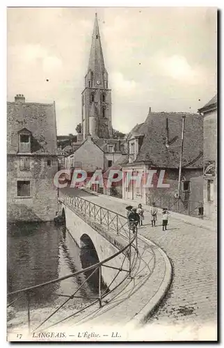 Cartes postales Langeais L&#39eglise