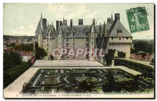 Cartes postales Langeais Le chateau